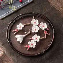 手作りの玉兰花の香りを楽しむ茶卓装飾【ミニペンスタンド・おしゃれな飾り】