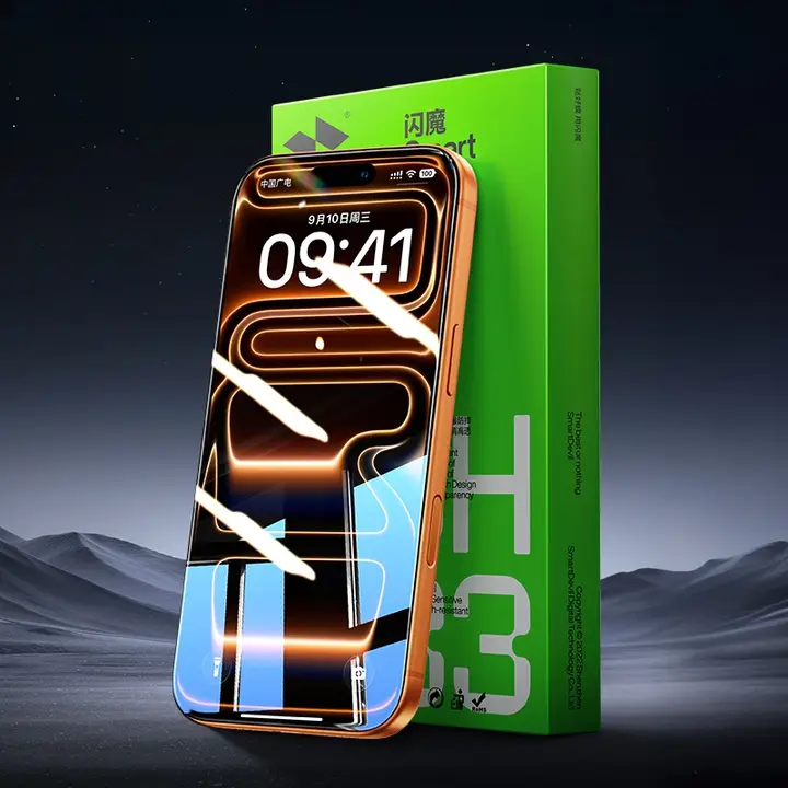 SmartDevil iPhone用 強化ガラスフィルム【全画面対応・黒縁なし・プロテクション】