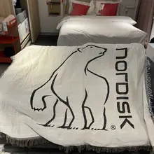 nordisk アウトドア用デコレーションブランケット【キャンプ・ソファ用・アメリカンスタイル】