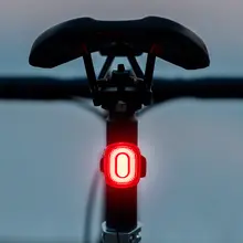 自転車 テールライト サイクリスト 夜間 ライド スマート ブレーキセンサー 安全 装備