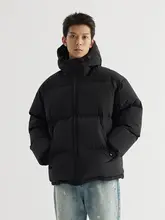 Vermicell メンズ ダウンジャケット【白鹅绒320g・フード付き・防寒仕様】