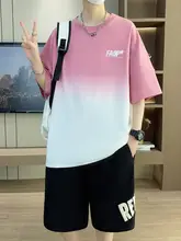 青少年向け 半袖Tシャツ【トレンド・スポーツショートパンツ・初高中生用】（セットアップ対応）