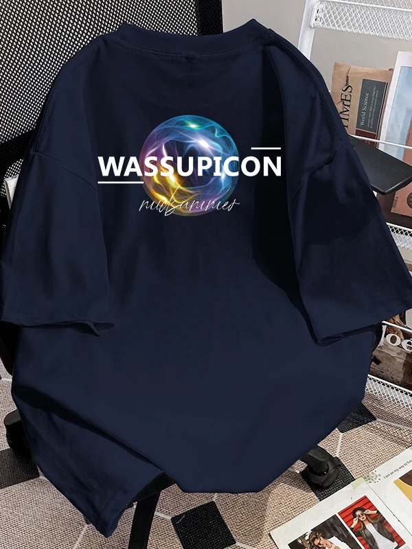 涼感コットン半袖Tシャツ：メンズ向けルーズフィットのシンプルデザインが実用性を発揮