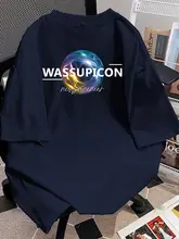 涼感コットン半袖Tシャツ【メンズ・ルーズフィット・シンプルデザイン】