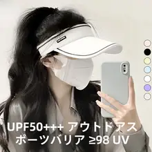 UVカット ゴルフキャップ【空頂・ランニング・テニス・バドミントン・野球用】