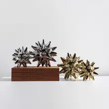 セラミックオブジェ スパイクデザイン モダン シンプル クリエイティブ リビング 玄関 書斎 モデルルーム 「Dnnni」