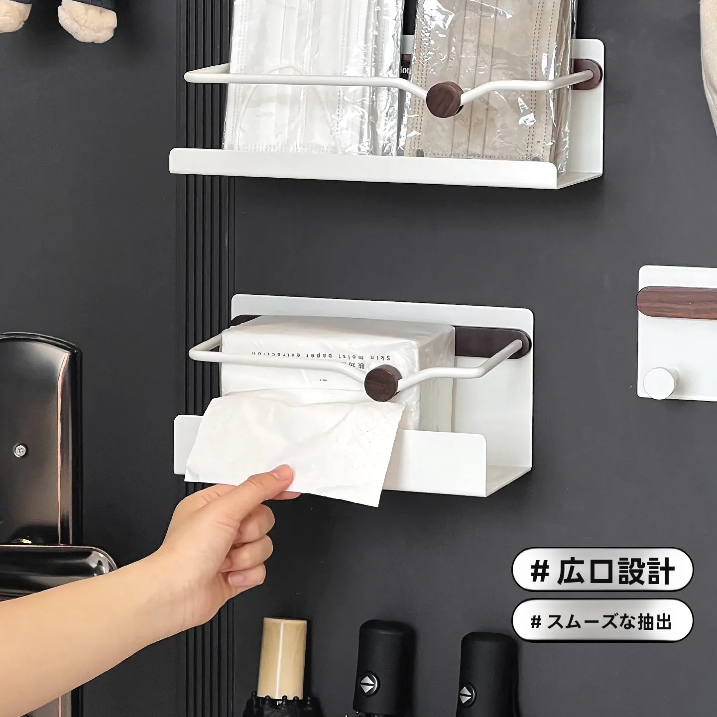 玄関用ホワイト収納ラック：マンション・賃貸向けのシンプルで機能的な収納解決策