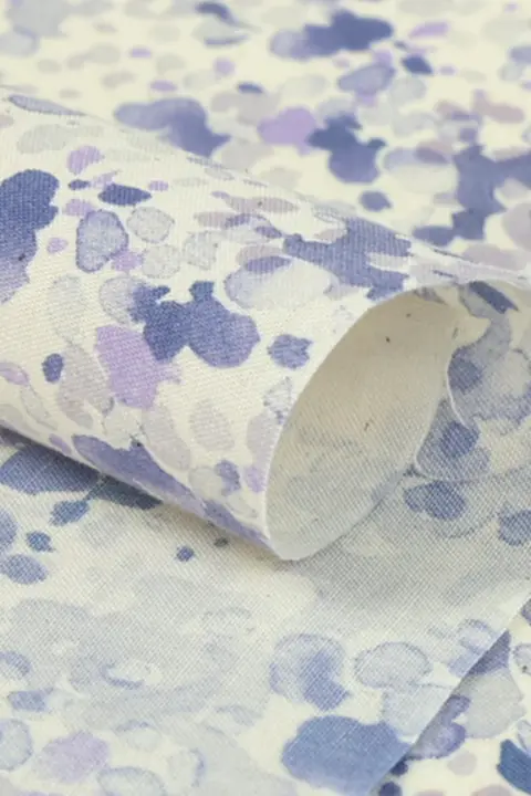 柔らかいコットン製生地【ドット柄・手作りDIY・平織・輸入】
