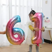 大号数字バルーン【成人用・子供用・婚礼・誕生日装飾】