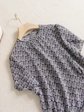 桑蚕丝製 夏用フリル袖Tシャツ【優しい色合い・女性用】