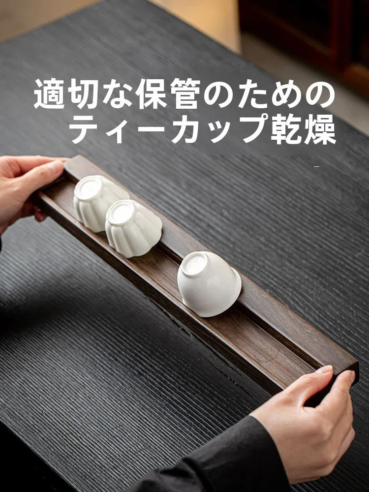 コップ水切りを選ぶべき理由は？黒檀のシンプルさが、日常の静けさを生む