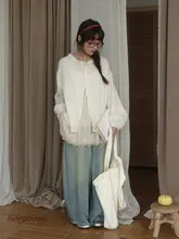 ビンテージ風レースキャミソール【春用・ゆったりフィット・重ね着に最適・スタイル】（セットアップ対応  ）