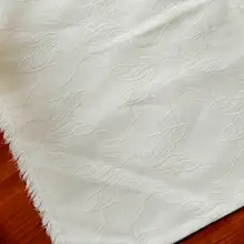 中国風大花柄コットン生地【白色・クッション・テーブルクロス・DIY用】
