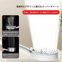 強力加圧シャワーヘッド【家庭用・ハンドシャワー・洗面器用・浴室用】（セットアップ対応）