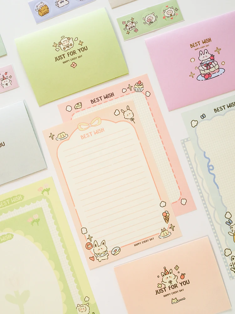 A4ハガキサイズの封筒を選ぶときに迷うなら、この「便箋封筒セット」が解決します！