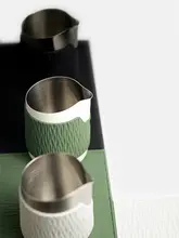 AIRFLOW コラボデザイン スリムカップ【304ステンレス製・ハンドルなし・ラテアート用】