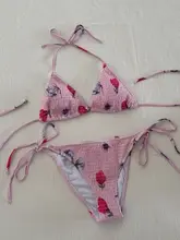 セクシーな3点スタイルを備えたビッグフィッシュ水着女性ネットセレブ