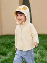 UPF50+対応の子供用防晒ケープ【薄手・夏用・女の子用】