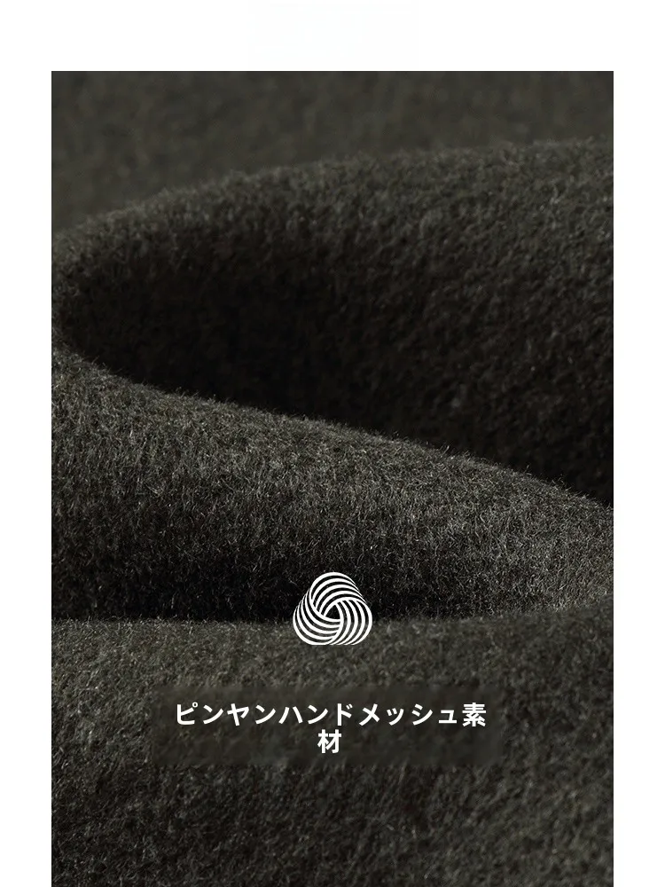メンズダッフルコート 両面使用オーバーサイズウールコートの実用性と着用シーン
