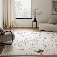 リビングや寝室に最適！イタリアンミニマルデザインのルームマット【高級感・全铺タイプ】