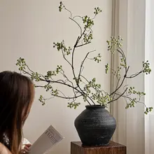馬桑果風のリアルな造花【侘寂スタイル・インテリア装飾用】