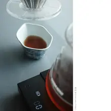 手描き青花陶器 茶器セット【評価用ボックス・110ml・フィルター付き】
