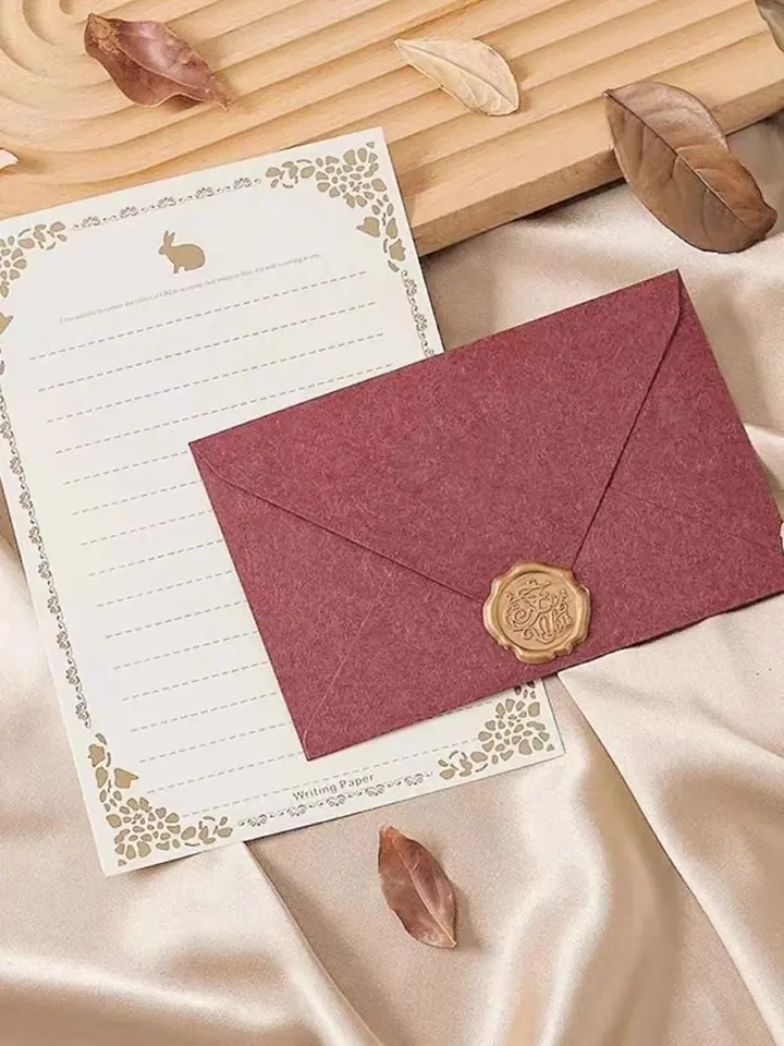 高級感ある手書きのラブレター用便箋【シンプル・ロマンティック】