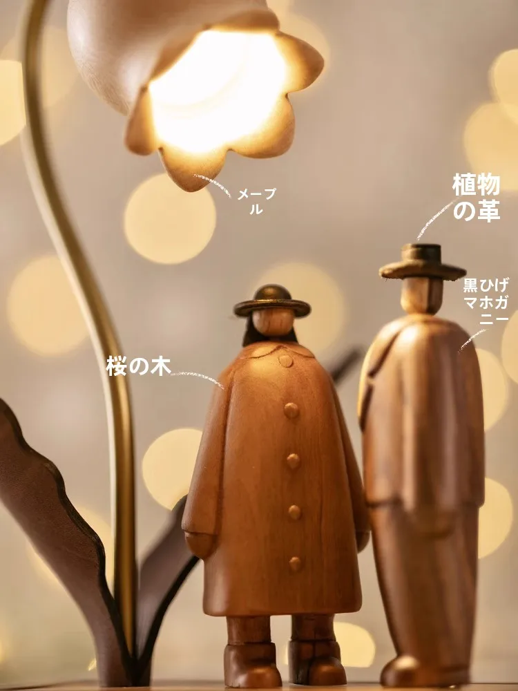スズランデザインの手作り木製卓上ライト：おしゃれな间接照明の実用性とデザインの本質