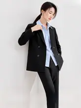 職場向けOLスタイルの西装パンツ【シンプル通勤・秋用・上下セットアップ対応】