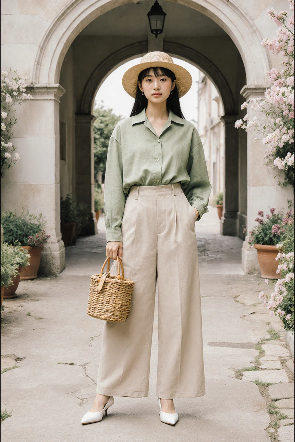 大人可愛い服 50代コーデ | 体型カバーとバランスの取り方を徹底解説