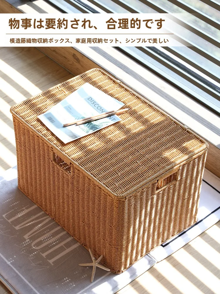 キッチンをスッキリ整理！収納グッズおすすめ　フェイクラタンボックスの選び方完全ガイド