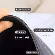 シンプルなカラーの窓辺用マット【滑り止め・カット可能・防湿防晒・四季対応】