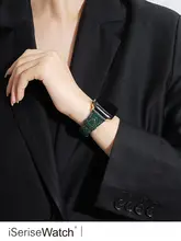 Apple Watch バンド レディース 本革 秋冬 上品 個性的 「iserisewatch」