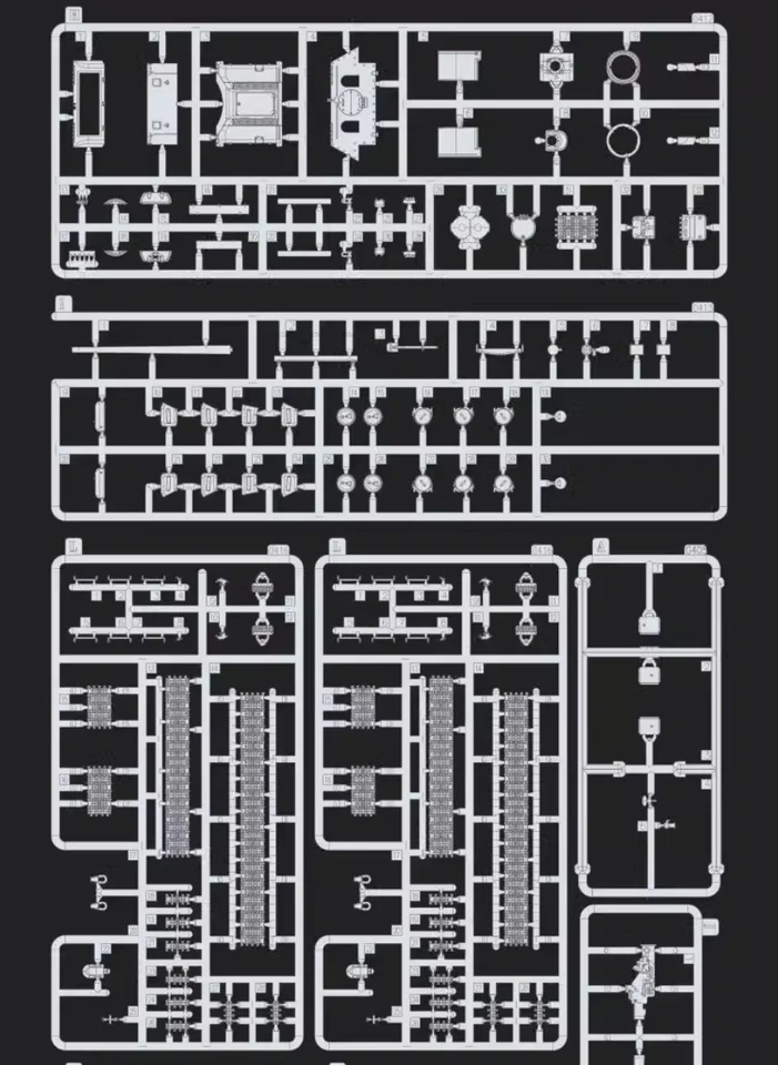 中国T34/85中型戦車プラモデル【組み立て式・ホビー・ディスプレイ用】