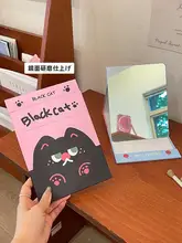 卓上ミラー メイク鏡 可愛い 小型 軽量 家庭用 オフィス 一人暮らし