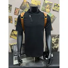 メンズ 半袖 ボーダー Tシャツ【クリーンフィット・ゆったりサイズ・デザイナーズ街着】