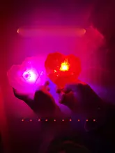 愛らしいハート型のペット用おもちゃ【音声・発光・TPR製・噛むのに適し】