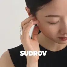 925シルバー製リング【女性用・ファッション・個性的・新中式デザイン・ワイドスタイル】