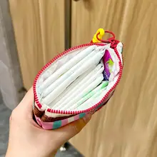 コンパクトな生理用品収納ポーチ【携帯用・高デザイン性】