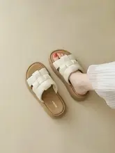 厚底のリストラクションサンダル【女性用・夏用・美しいデザイン・スカートに最適】（セットアップ対応）