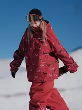 女性用スノーボード・スキーウェア【防水・防風・デザイナー設計】