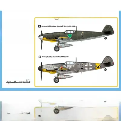 FMS モデル航空機 81750 1/48 ドイツ Bf109G-2