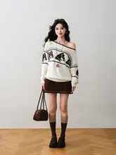 シンプルなAラインスカート【韓国風・秋用・気質デザイン・女性用】（セットアップ対応）