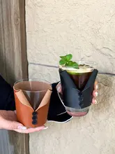 革製コーヒーカップカバー【防熱・滑り止め・デザイン性】