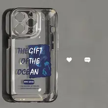 senbo iPhone用透明カバー【全包デザイン・耐衝撃・シンプルスタイル】（セットアップ対応）