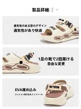 滑り止め＆防臭機能付き メンズビーチサンダル【夏用・アウトドアシューズ】