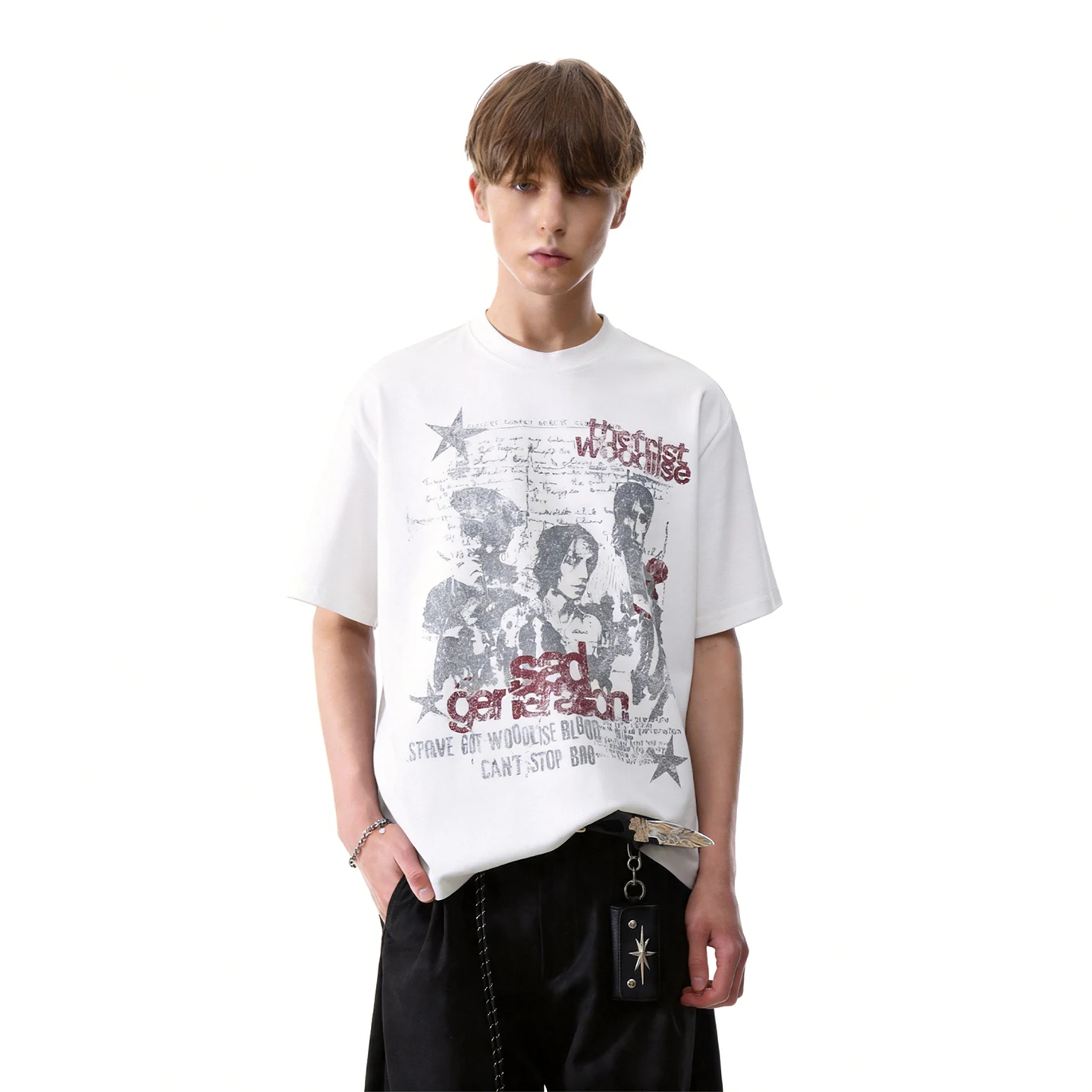 40代の ストリートカジュアルに合うTシャツは、どんな感じ？
