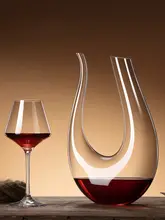 高級クリスタルワイングラスとデキャンタ【欧州風・足付きグラス・家庭用】（セットアップ対応）