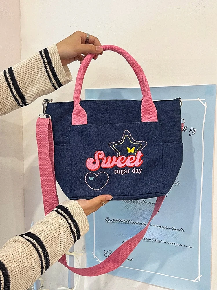 デニム風保温お弁当バッグ：水筒が入るおしゃれな通勤向けランチポーチの実用性解析