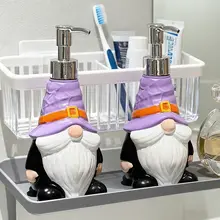 クリスマスデザインのプッシュ式ボトル【液体石鹸・ハンドソープ・ボディソープ用】